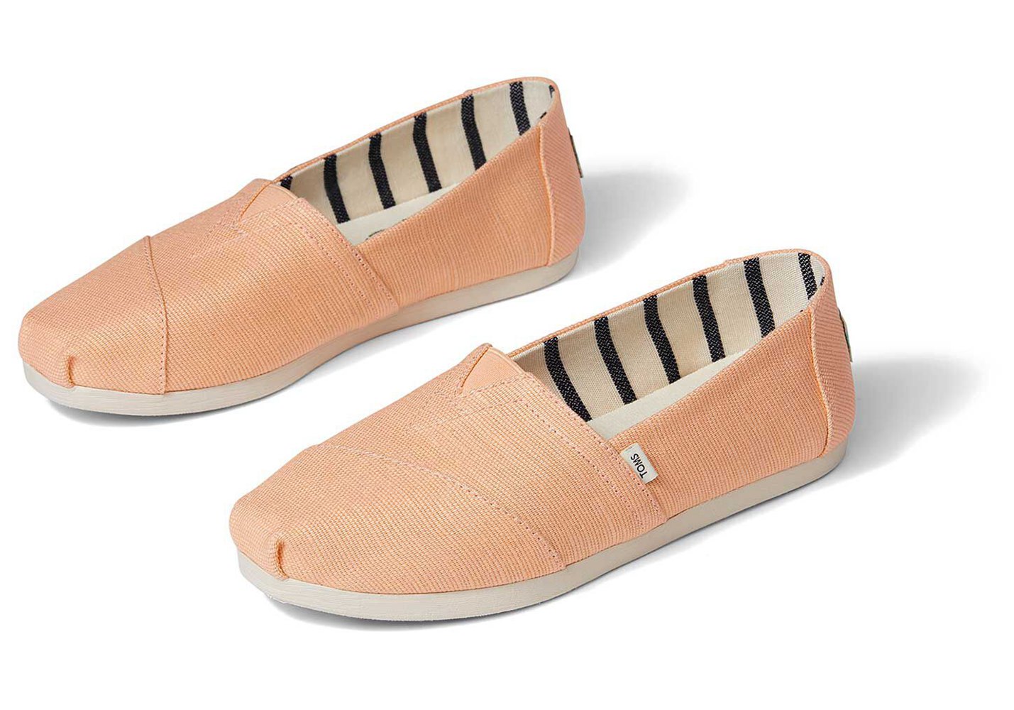 Toms Espadryle Damskie Pomarańczowe - Alpargata Heritage Płócienne - 34YKXWZCM